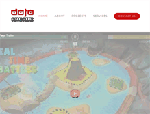 Tablet Screenshot of dojo-arcade.com